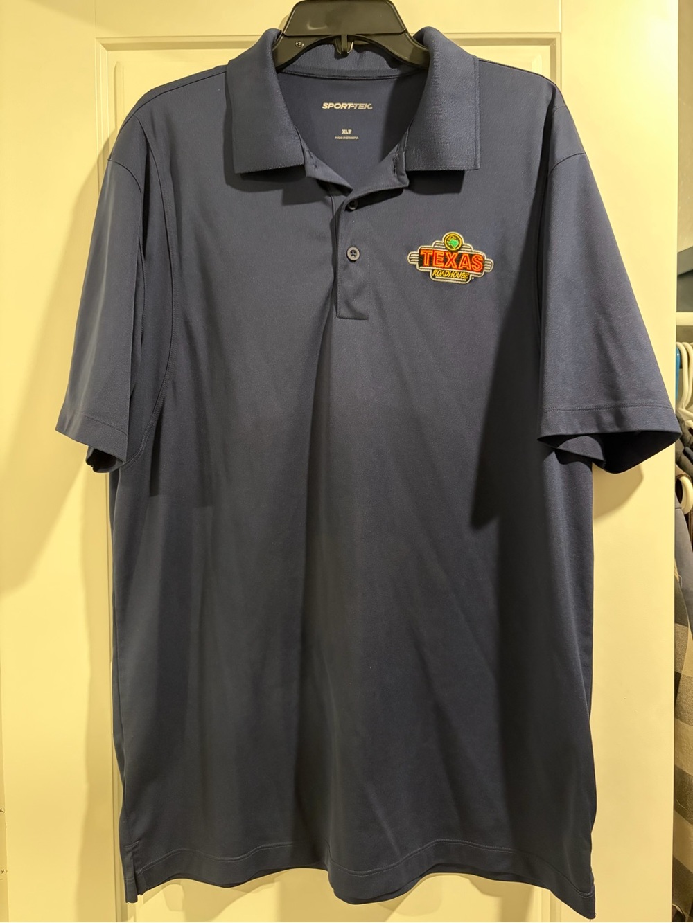Texas Roadhouse Men’s Sport-Tek Navy Polo Size: XLT